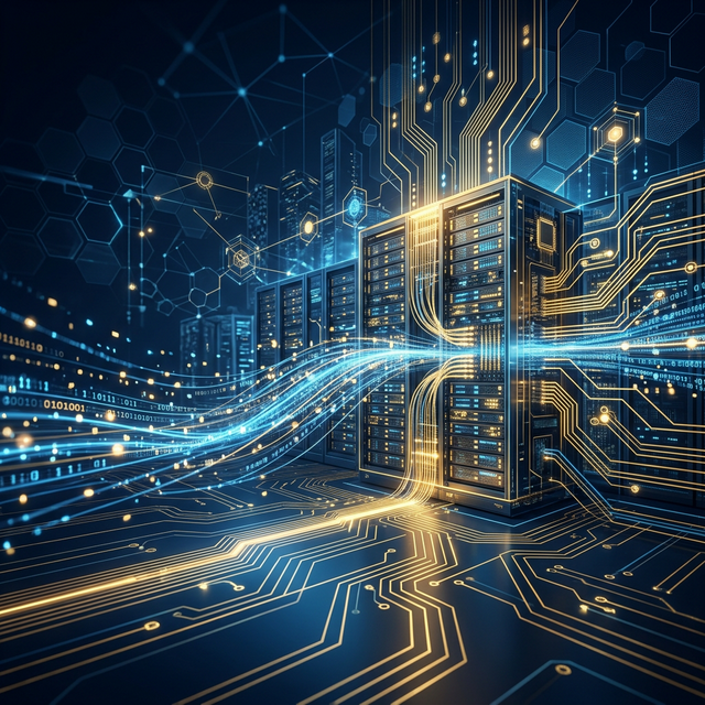 High-end Data Center Background